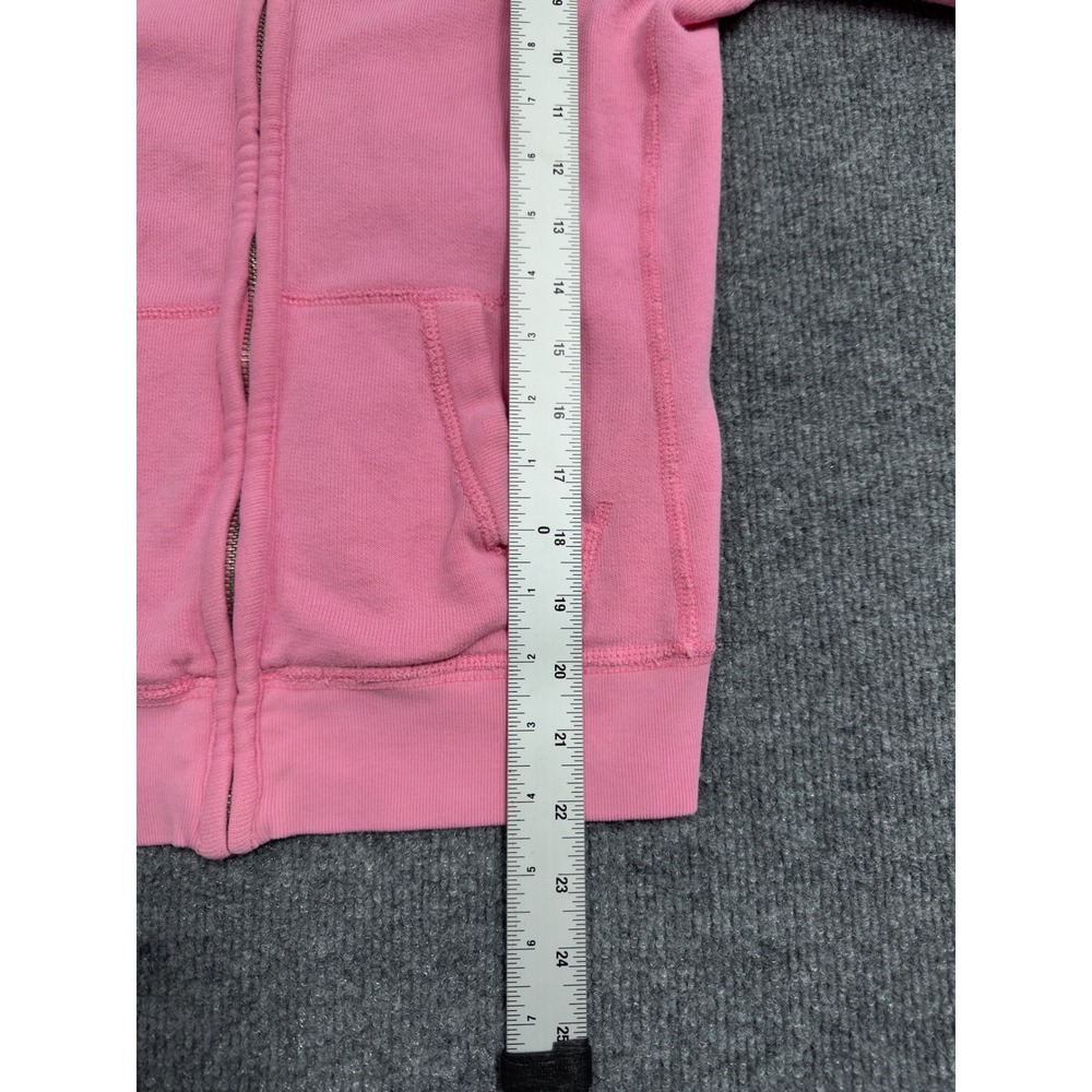Abercrombie Fitch Pink A&F 92 Zip Up Hoodie Sweatshirt Women's Medium - Picture 3 of 7